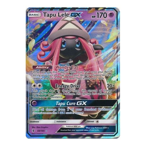 SM Guardians Rising 60/145 Tapu Lele GX (Half Art)