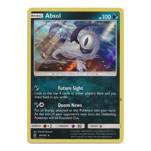 SM Guardians Rising 81/145 Absol (Holo)