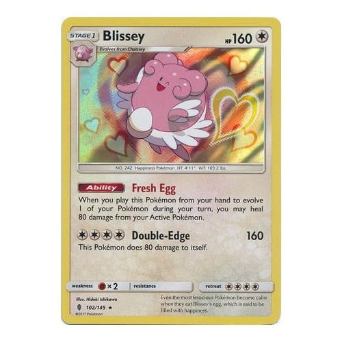 SM Guardians Rising 102/145 Blissey (Holo)