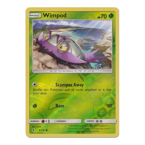 SM Guardians Rising 8/145 Wimpod (Reverse Holo)