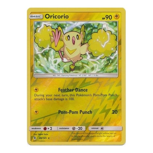 SM Guardians Rising 46/145 Oricorio (Reverse Holo)
