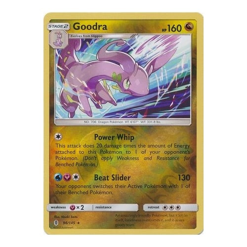 SM Guardians Rising 96/145 Goodra (Reverse Holo)