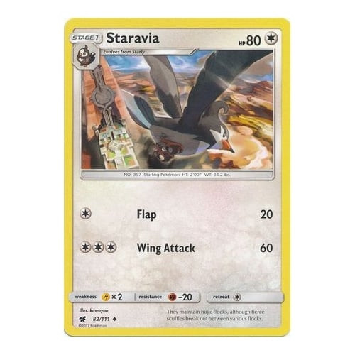 SM Crimson Invasion 082/111 Staravia