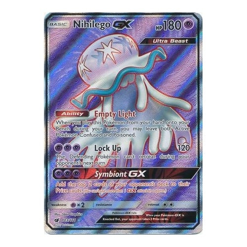 SM Crimson Invasion 103/111 Nihilego GX (Full Art)