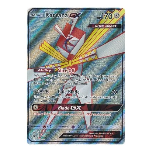 SM Crimson Invasion 106/111 Kartana GX (Full Art)