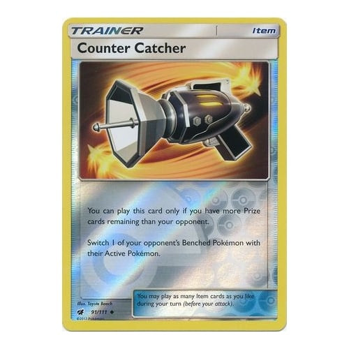 SM Crimson Invasion 091/111 Counter Catcher (Reverse Holo)