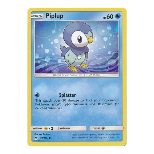 SM Ultra Prism 31/156 Piplup
