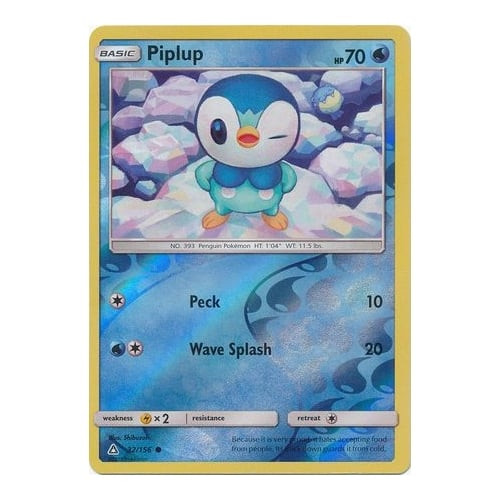 SM Ultra Prism 32/156 Piplup (Reverse  Holo)