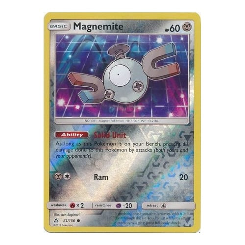 SM Ultra Prism 081/156 Magnemite (Reverse  Holo)