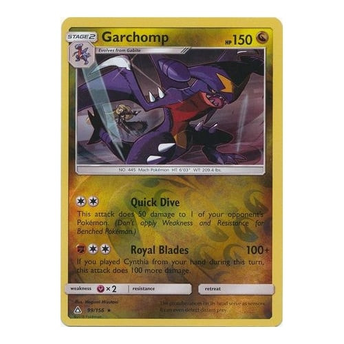 SM Ultra Prism 99/156 Garchomp (Reverse  Holo)