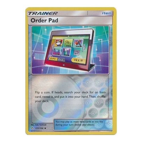 SM Ultra Prism 131/156 Order Pad (Reverse  Holo)