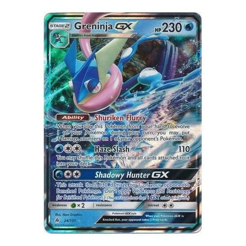 SM Forbidden Light 24/131 Greninja GX (Half Art)