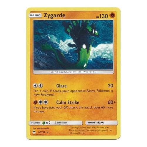 SM Forbidden Light 72/131 Zygarde (Non-Holo)