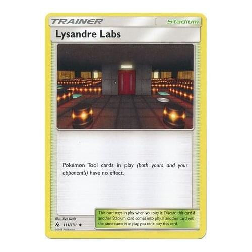 SM Forbidden Light 111/131 Lysandre Labs