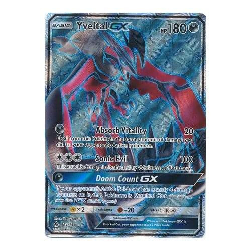 SM Forbidden Light 124/131 Yveltal GX (Full Art)