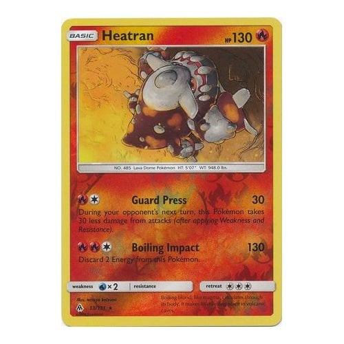 SM Forbidden Light 013/131 Heatran (Reverse Holo)