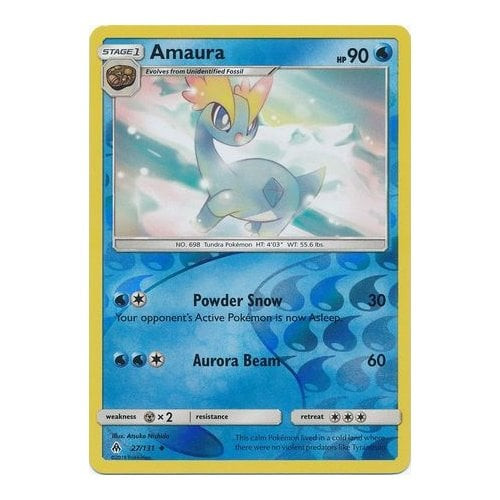 SM Forbidden Light 027/131 Amaura (Reverse Holo)