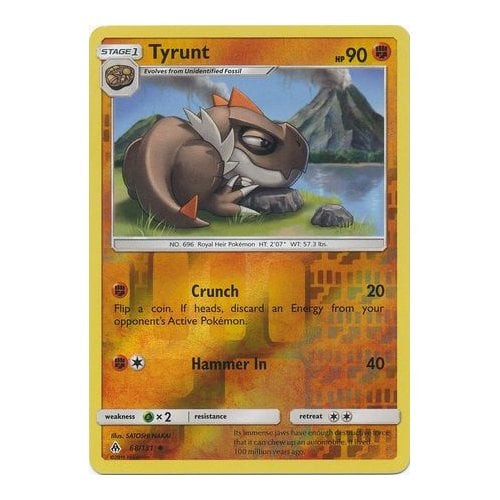SM Forbidden Light 68/131 Tyrunt (Reverse Holo)