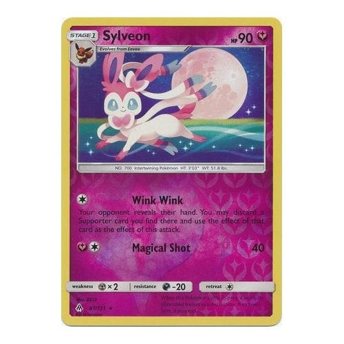 SM Forbidden Light 87/131 Sylveon (Reverse Holo)
