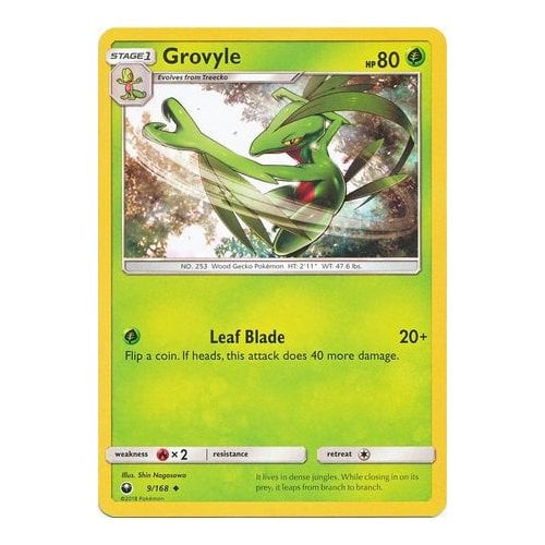 SM Celestial Storm 9/168 Grovyle