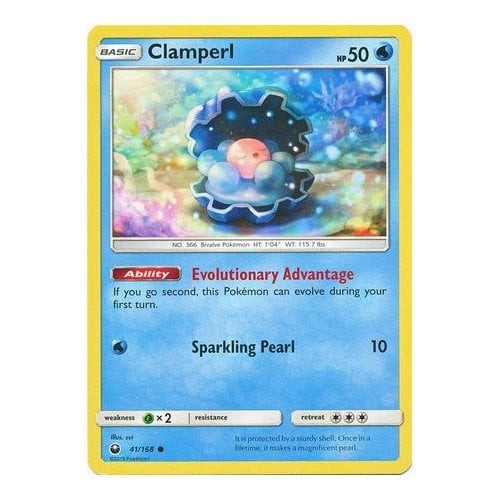 SM Celestial Storm 41/168 Clamperl