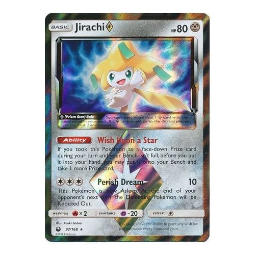 SM Celestial Storm 97/168 Jirachi (Prism)