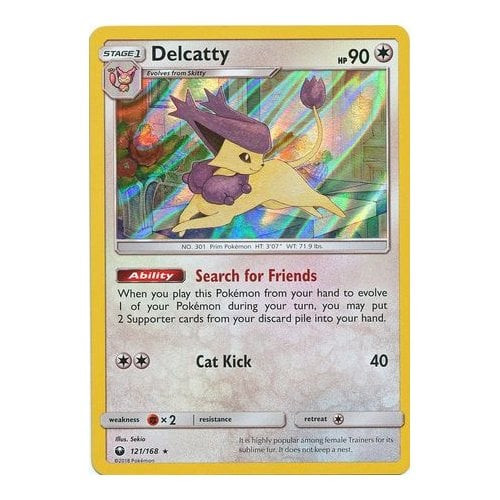 SM Celestial Storm 121/168 Delcatty (Holo)