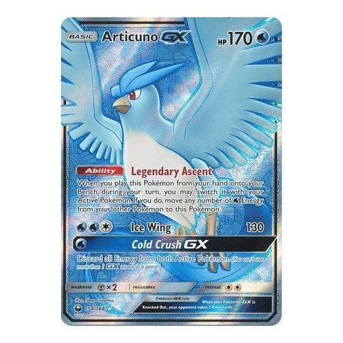 SM Celestial Storm 154/168 Articuno GX (Full Art)