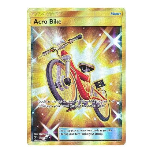 SM Celestial Storm 178/168 Acro Bike (Secret Rare)