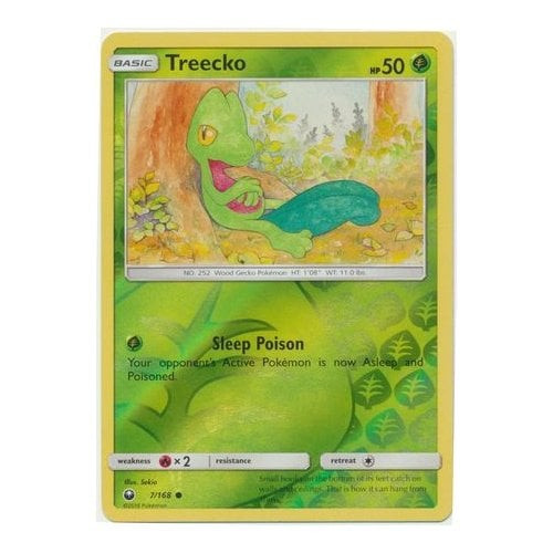 SM Celestial Storm 7/168 Treecko (Reverse Holo)
