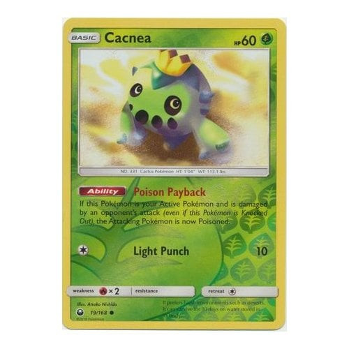 SM Celestial Storm 19/168 Cacnea (Reverse Holo)