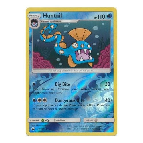 SM Celestial Storm 42/168 Huntail (Reverse Holo)