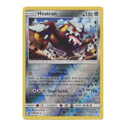 SM Celestial Storm 98/168 Heatran (Reverse Holo)