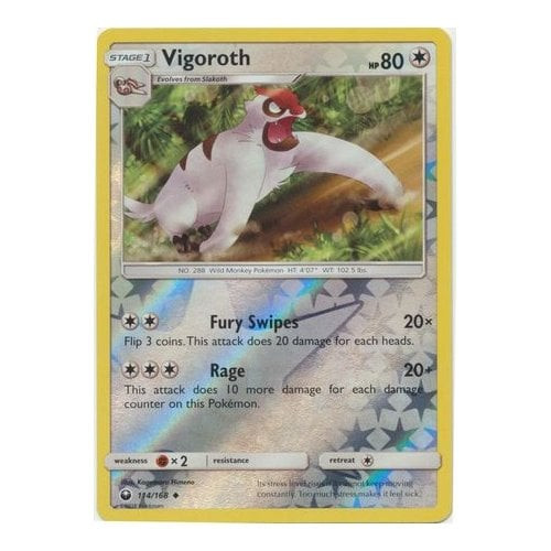 SM Celestial Storm 114/168 Vigoroth (Reverse Holo)