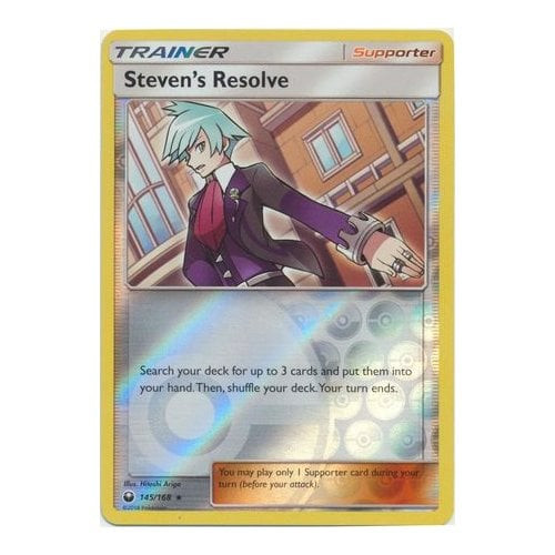 SM Celestial Storm 145/168 Steven's Resolve (Reverse Holo)