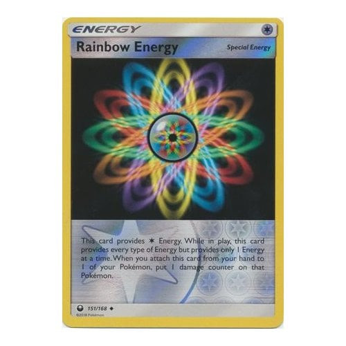 SM Celestial Storm 151/168 Rainbow Energy (Reverse Holo)