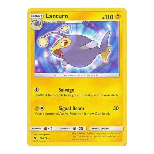SM Lost Thunder 74/214 Lanturn
