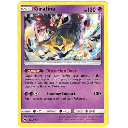 SM Lost Thunder 097/214 Giratina (Non-Holo)