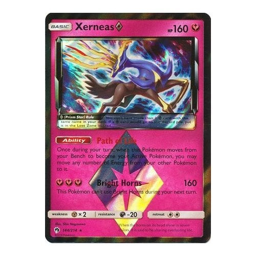 SM Lost Thunder 144/214 Xerneas (Prism)