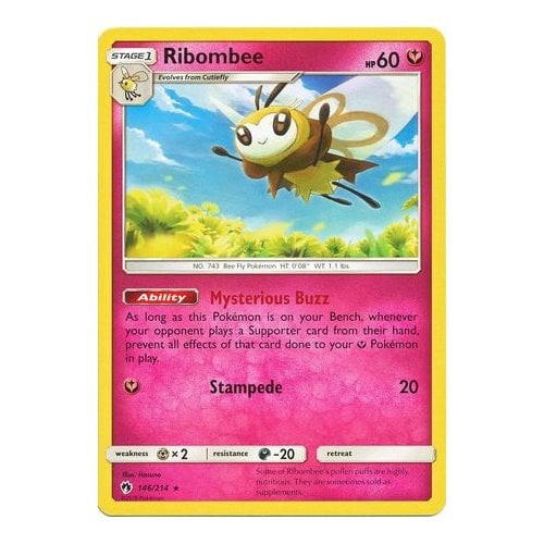 SM Lost Thunder 146/214 Ribombee