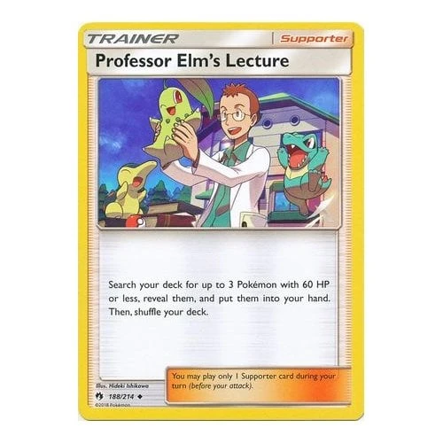 SM Lost Thunder 188/214 Professor Elm's Lecture