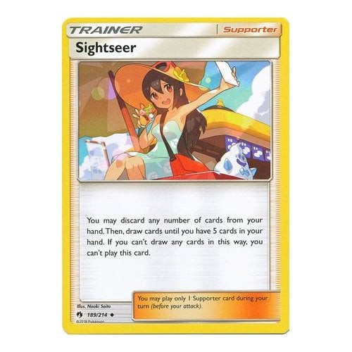 SM Lost Thunder 189/214 Sightseer