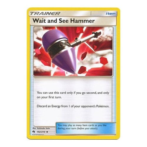 SM Lost Thunder 192/214 Wait and See Hammer