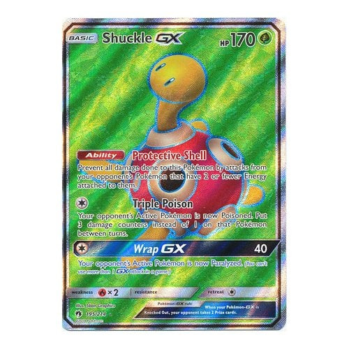 SM Lost Thunder 195/214 Shuckle GX (Full Art)