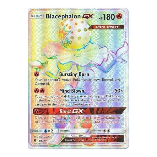SM Lost Thunder 219/214 Blacephalon GX (Rainbow Rare)