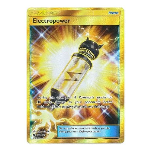 SM Lost Thunder 232/214 Electropower (Secret Rare)