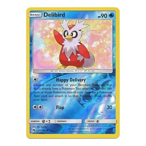 SM Lost Thunder 57/214 Delibird (Reverse Holo)