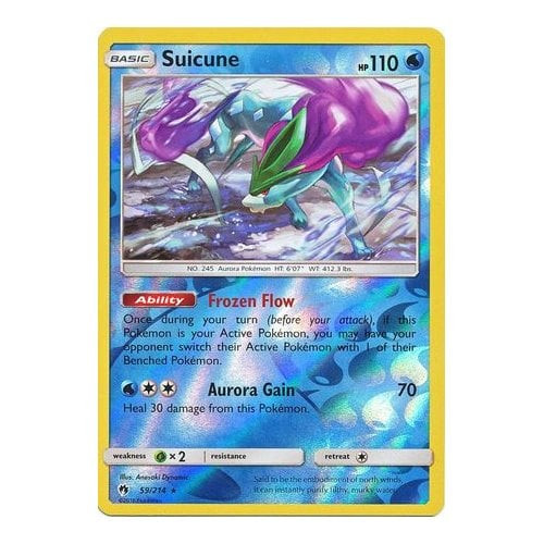 SM Lost Thunder 059/214 Suicune (Reverse Holo)