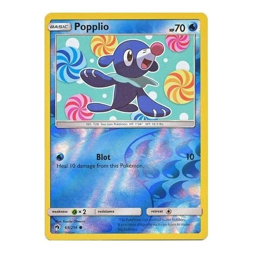 SM Lost Thunder 65/214 Popplio (Reverse Holo)