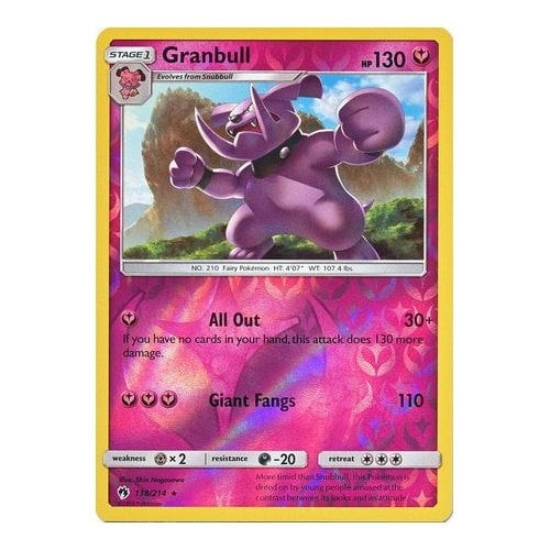 SM Lost Thunder 138/214 Granbull (Reverse Holo)